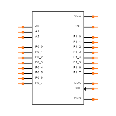 NCA9555BY-Q100HP Symbol