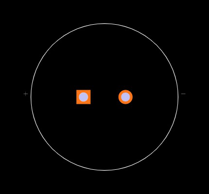 LKG1K222MESCBK Footprint