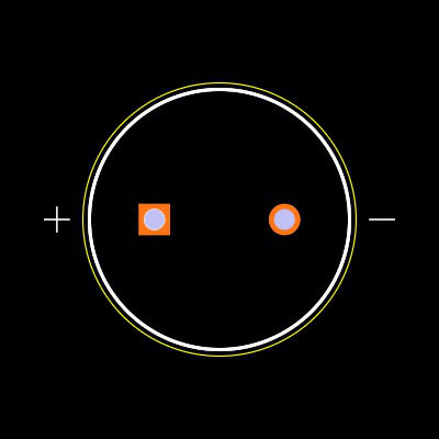 PLF1C271MDO1 Footprint