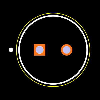 URS1A221MDD Footprint