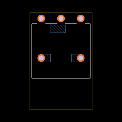 CF-LD-1DC4-AW2W Footprint