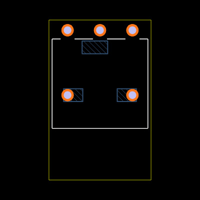 CF-LD-1DC4-AR2W Footprint