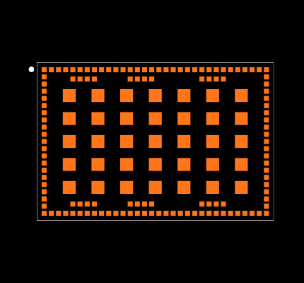 NRF9160-SIBA-R Footprint