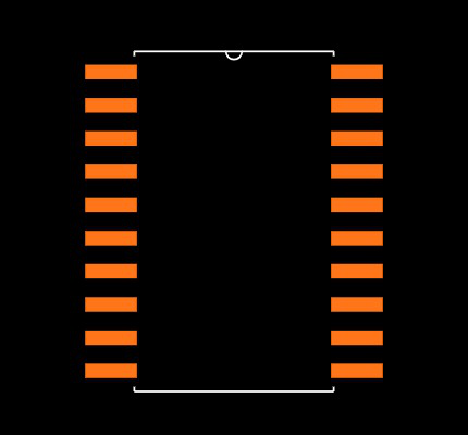 74ACT541SCX Footprint