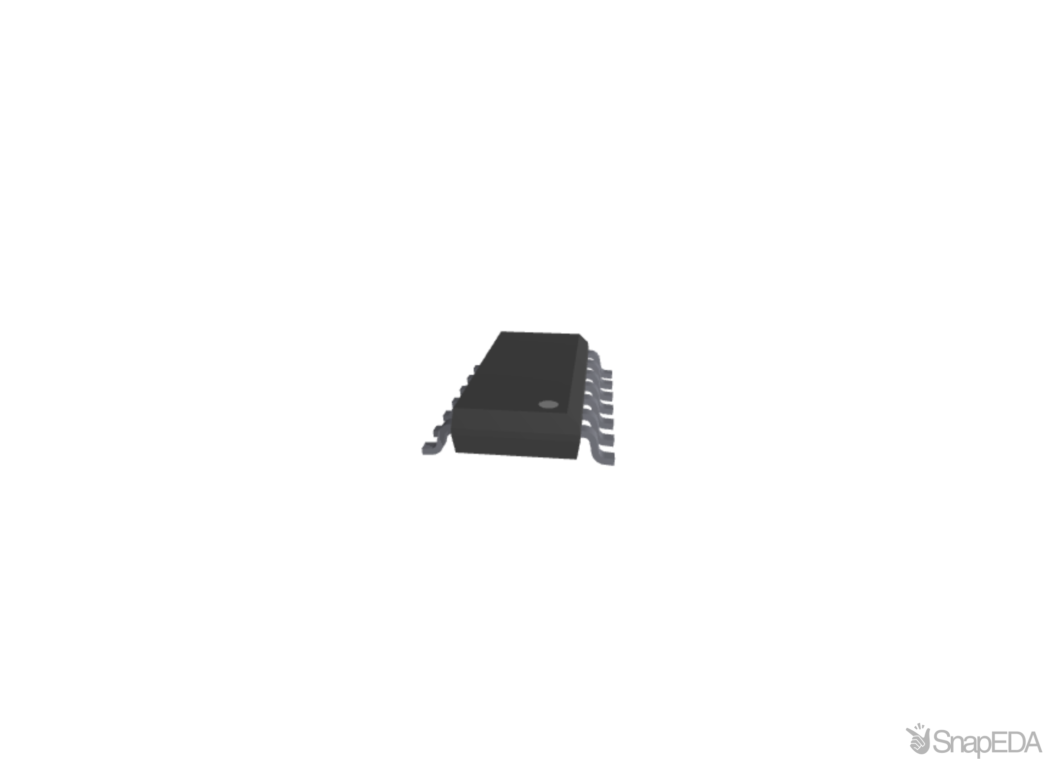 74ACTQ00SCX 3D Model
