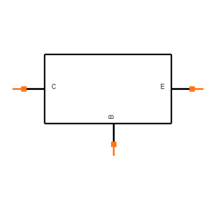 BC548C Symbol