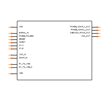 CD4046BCN Symbol