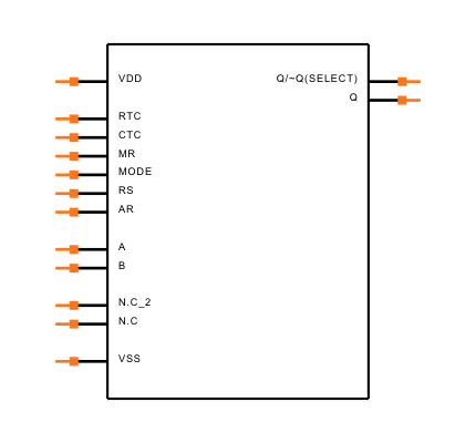 CD4541BCM Symbol