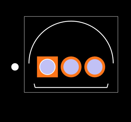 2N5064 Footprint