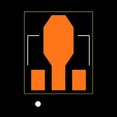 2SA2153-TD-E Footprint