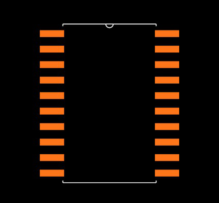 74AC244SCX Footprint