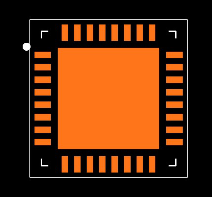 AMIS30543C5431RG Footprint