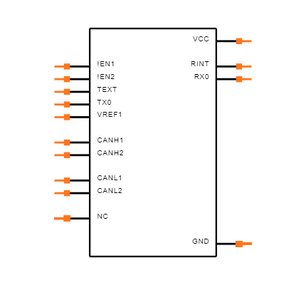 AMIS42770ICAW1RG Symbol