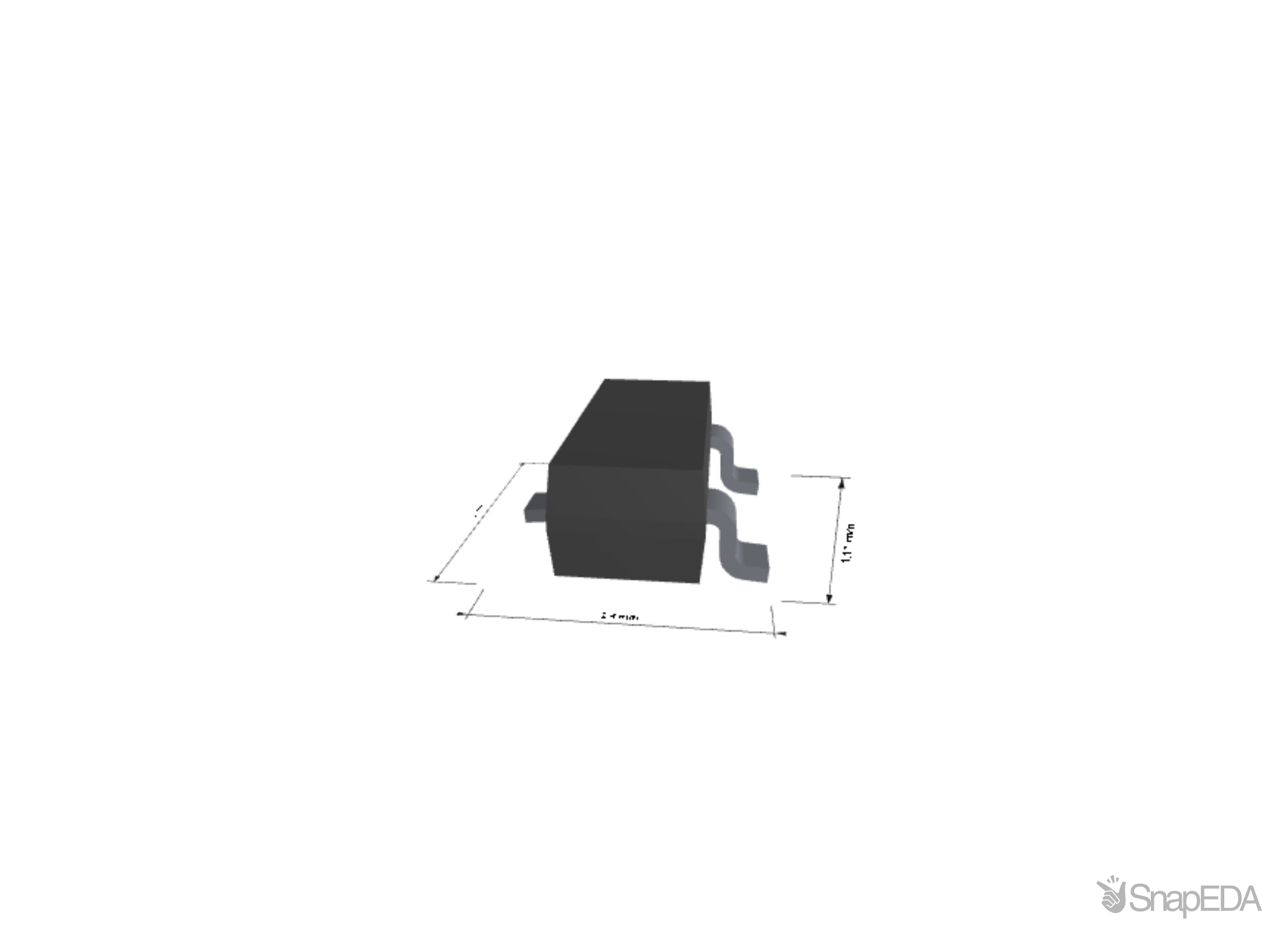 BC848ALT1G 3D Model