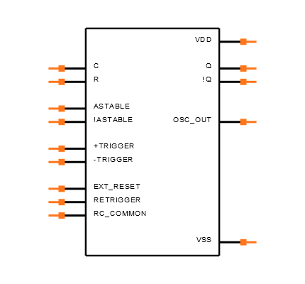 CD4047BCMX Symbol