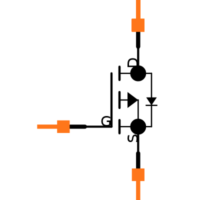 FDC658AP Symbol
