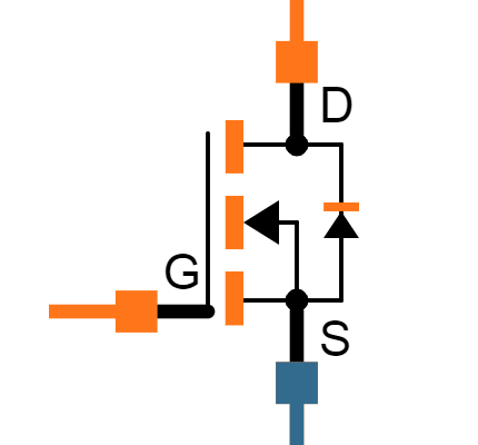 FDD6N25TM Symbol