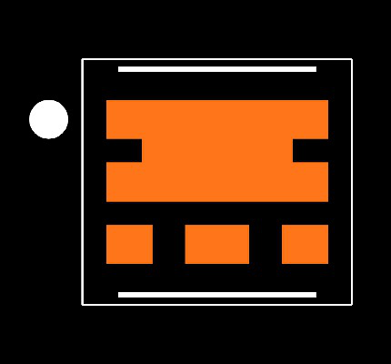 FDMA6676PZ Footprint