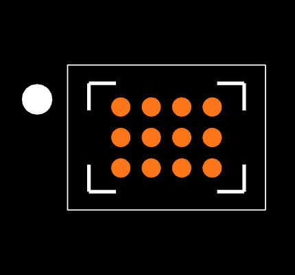 FPF3380UCX Footprint