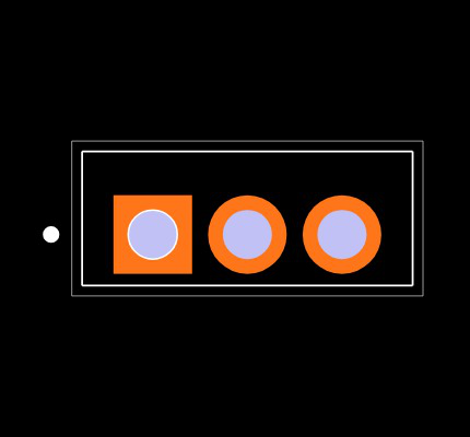 KSA1220AYS Footprint