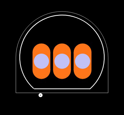 LM336Z25 Footprint