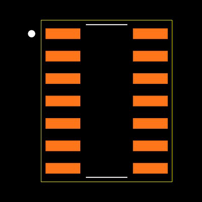LM556CM Footprint