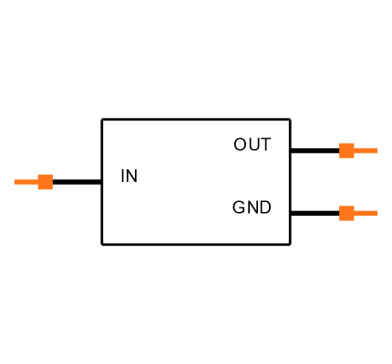 LM7809ACT Symbol