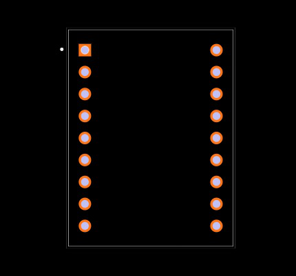 MAN6910 Footprint