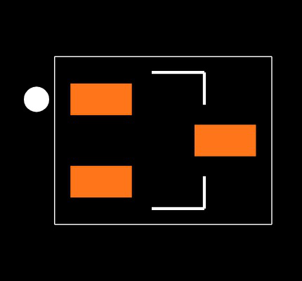 MAX809SQ120T1G Footprint