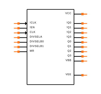MC100EP139DTR2G Symbol