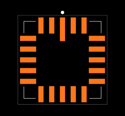 MC10H141FN Footprint