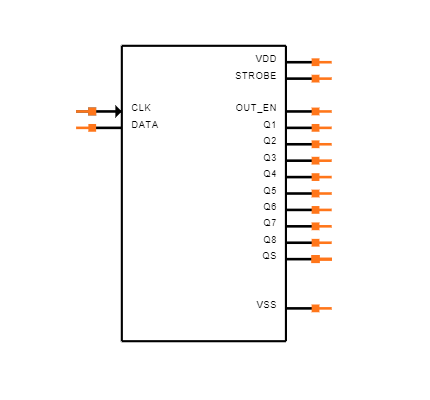 MC14094BDG Symbol