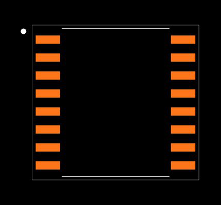 MC74HC4053ADWG Footprint