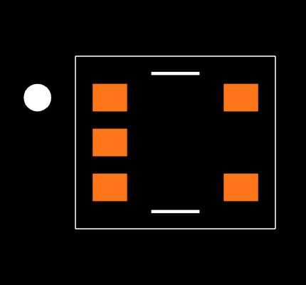 MC74VHC1G08DFT1 Footprint