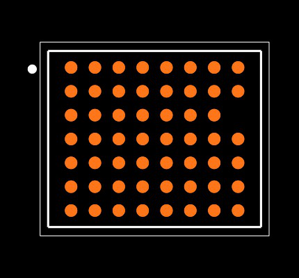 MT9M114EBLSTCZ-CR Footprint