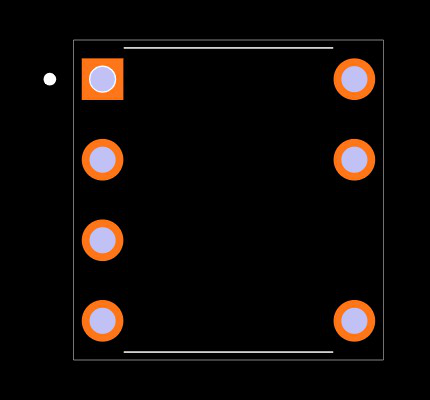 NCP1076P065G Footprint