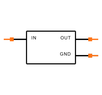 NCP1117LPST50T3G Symbol