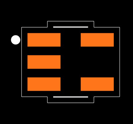 NCP164CSN330T1G Footprint