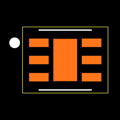 NCP187AMT120TAG Footprint