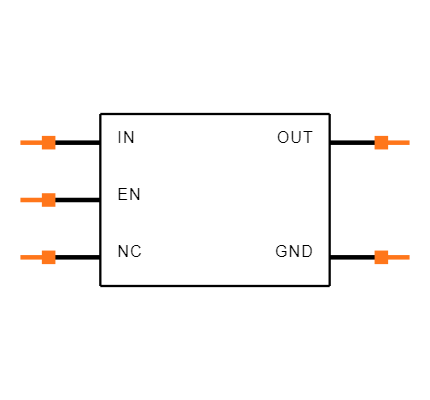 NCP730ASN330T1G Symbol