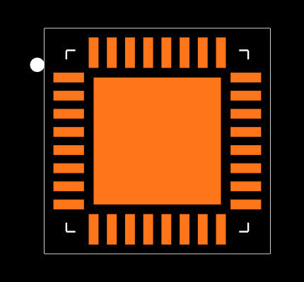 NCP81239MNTXG Footprint