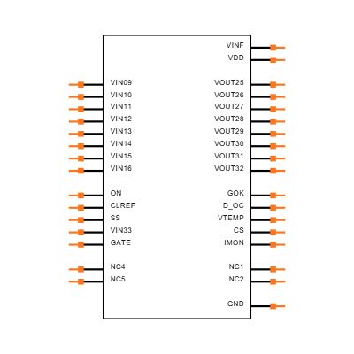 NCP81296MNTXG Symbol