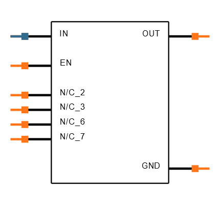 NCV8705MW30TCG Symbol