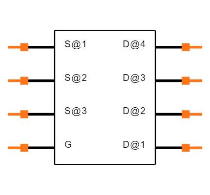 NDS8434 Symbol