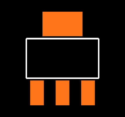NDT3055L.... Footprint