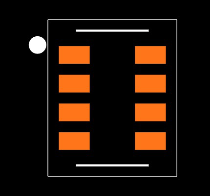 NTHD3102CT1G Footprint