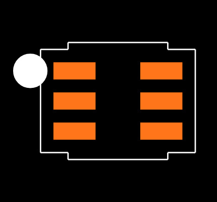 NTUD3170NZT5G Footprint
