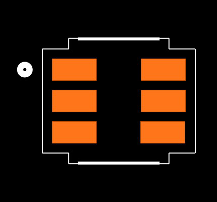 NTZD3155CT1G Footprint