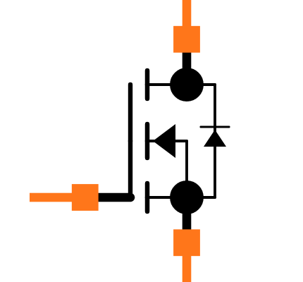 NVMFS6H818NT1G Symbol