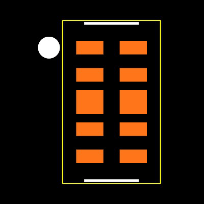 SZESD7104MUTAG Footprint